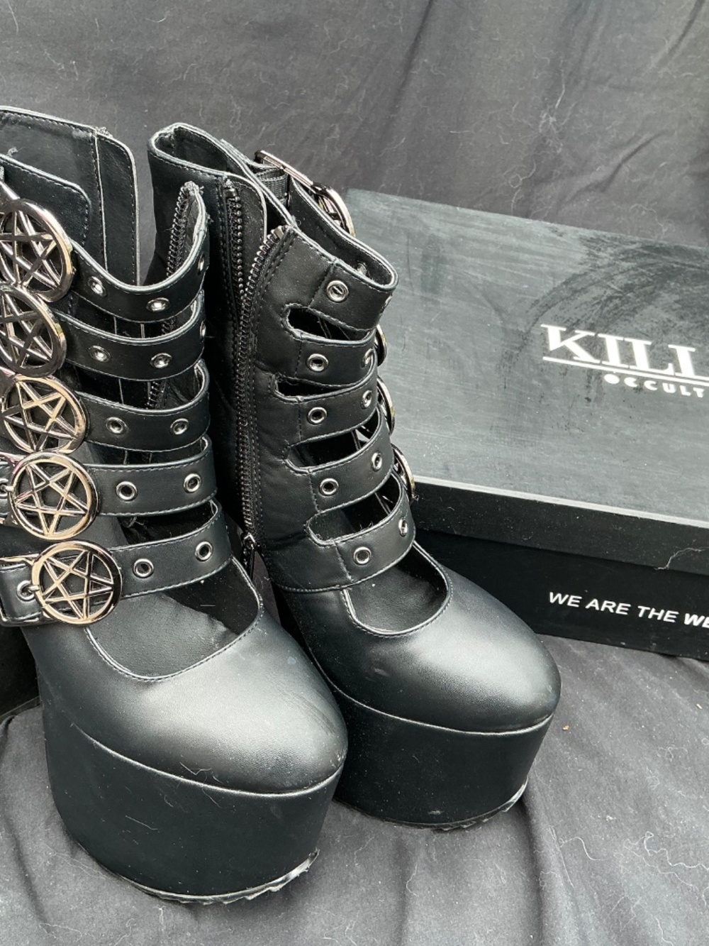 NEW Killstar platform heels - Picture 2 of 4